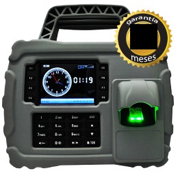 reloj checador huella digital portatil intemperie s922