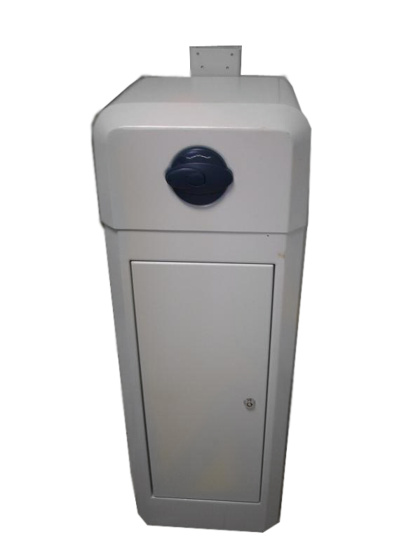 barrera pluma para control de acceso vehicular