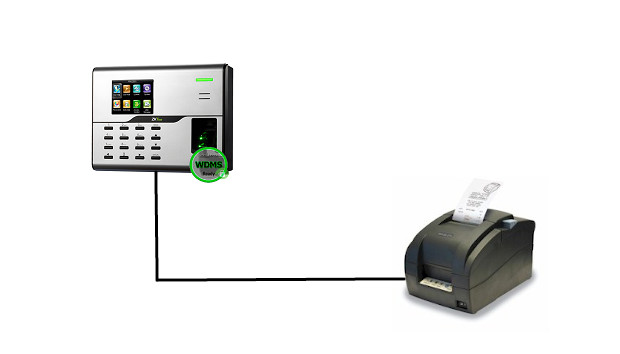 zkteco ua860 checadorde huella con impresora